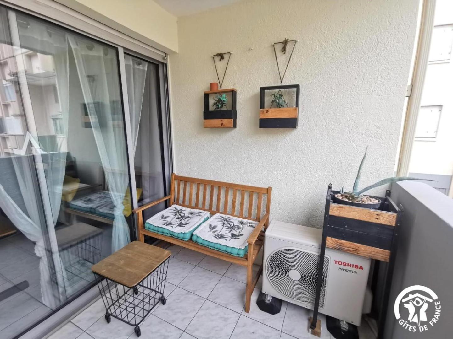 Le Venizio - Classe 2 Etoiles - T2 Climatise, Avec Terrasse, Parking, Pret De Velos, 10 Minutes A Pied Gare Et Centre Ville Sète Exterior foto